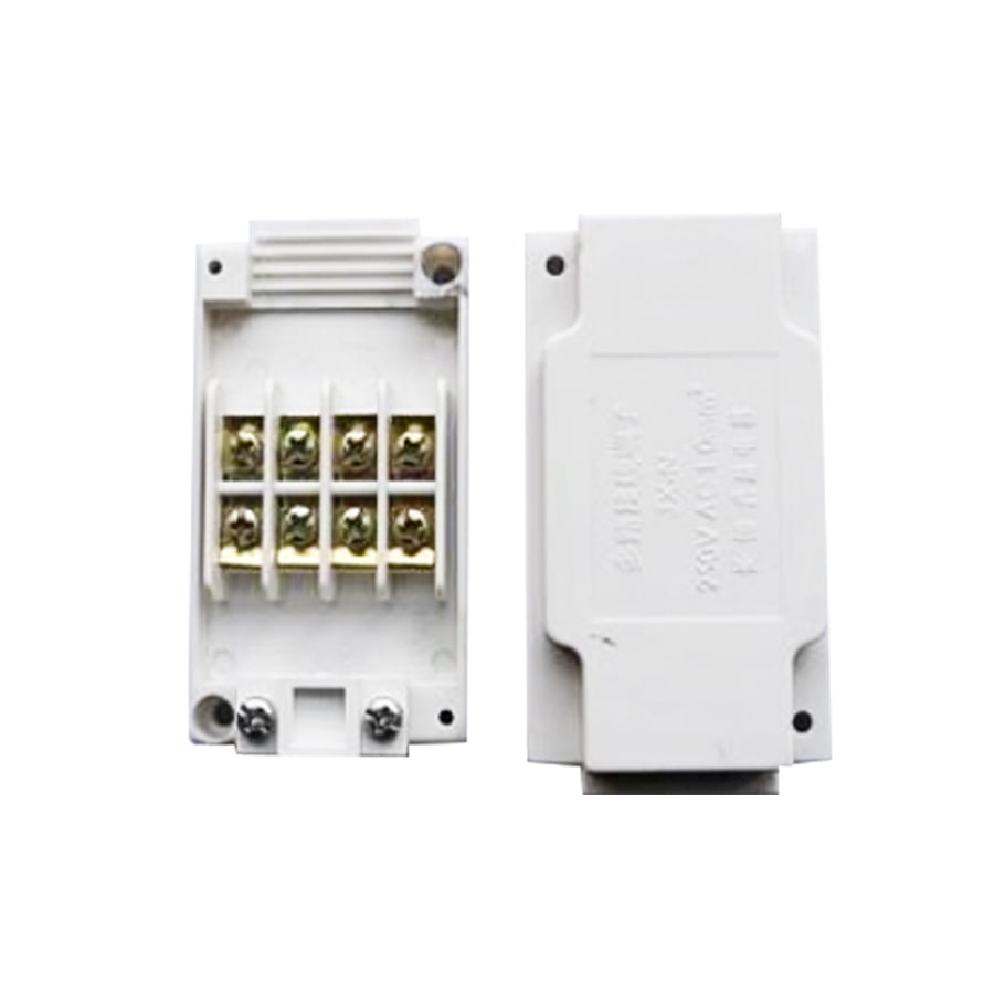 JX-N 250V 1mm² valkoinen nelisuuntainen kytkentärasia